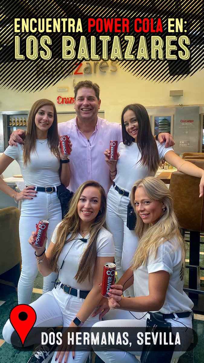 <a href="/Power8Drinks/">Power 8 Drinks</a> POWER COLA en <a href="/losbaltazares/">Los Baltazares</a> 🙌🙌👊👊🫶🫶 

Una de las mejores Experiencias Gastronómicas del mundo.