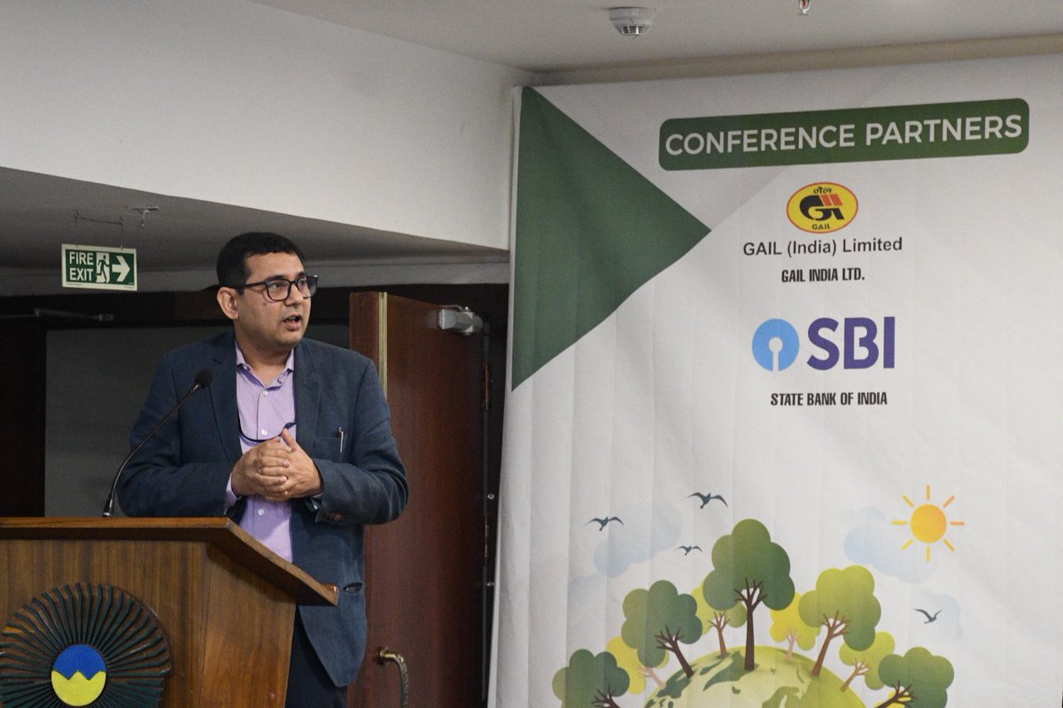 IIMShillong's tweet photo. Mr. Soumik Biswas, General Manager - Corporate Strategy Planning & Advocacy at @gailindia graced the ongoing #SUSCON at #IIMShillong as the Keynote Speaker and spoke about the Sustainability Initiatives by Gail India Ltd.
@pibshillong @PIB_India #IIM https://t.co/ZJ445cBvmW