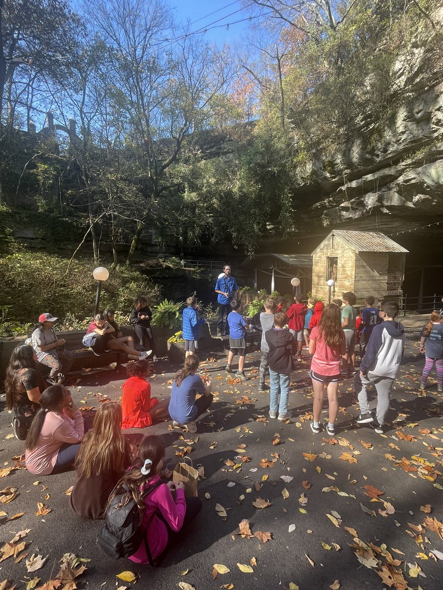 We had a perfect day for an adventure at Lost River Cave! <a href="/AlvatonElem/">Alvaton Elementary</a> <a href="/MrT6th/">Steven Theirl</a> <a href="/HammerAdara/">Adara Hammer</a> <a href="/EmJoMom/">Tamara O'Nan</a>