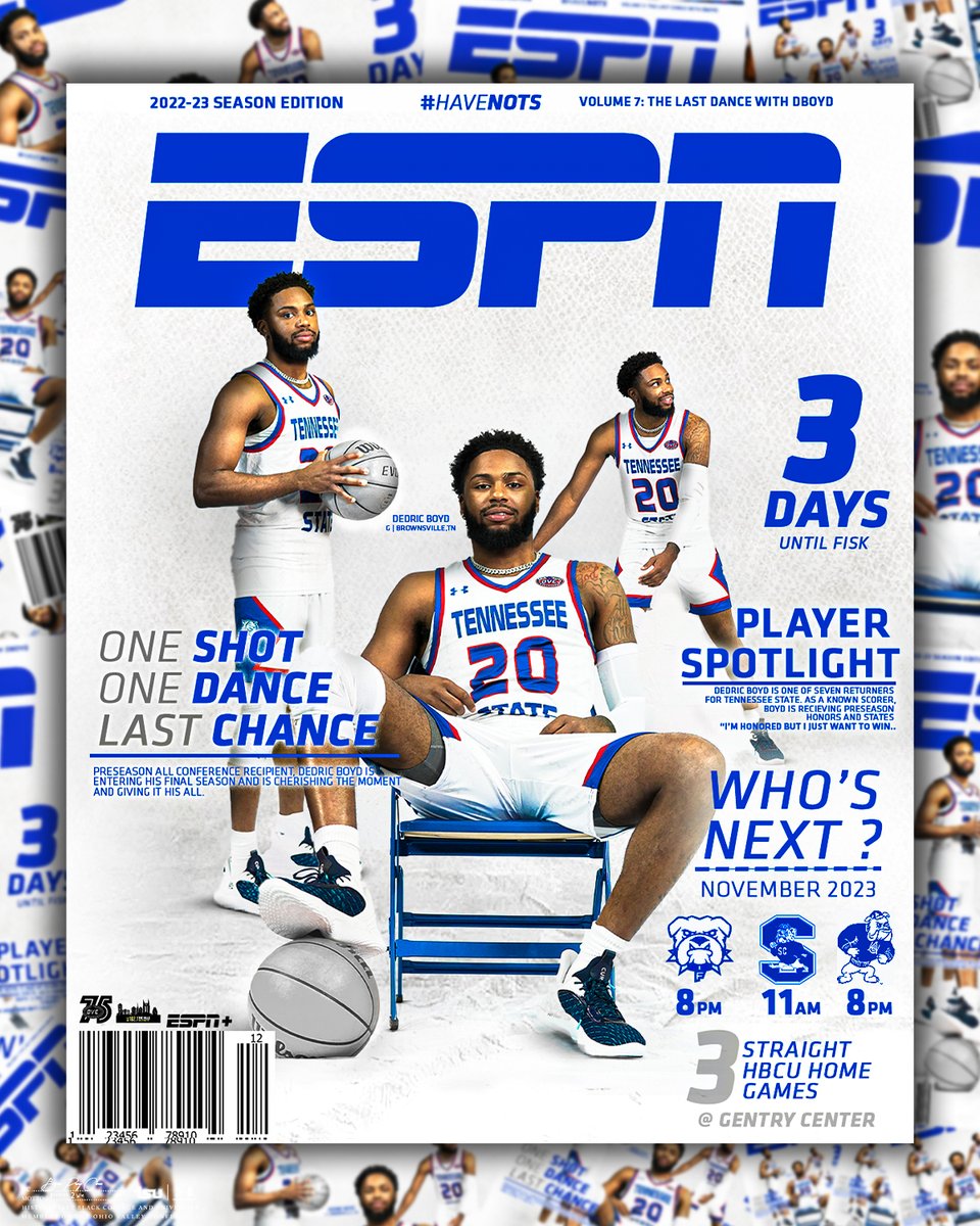 Tennessee State Men's Basketball tweet media