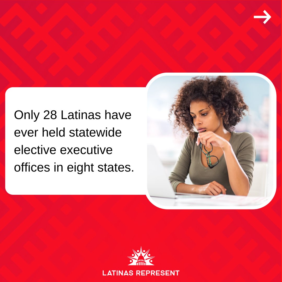 Did you know? Only 1 Latina has EVER served in the U.S. Senate and currently only 7 states have Latina representation in Congress. We need more Latina leaders in public service. Apply for our Master Class today! bit.ly/LRmasterclass #LRMasterClass #LATINASREPRESENT