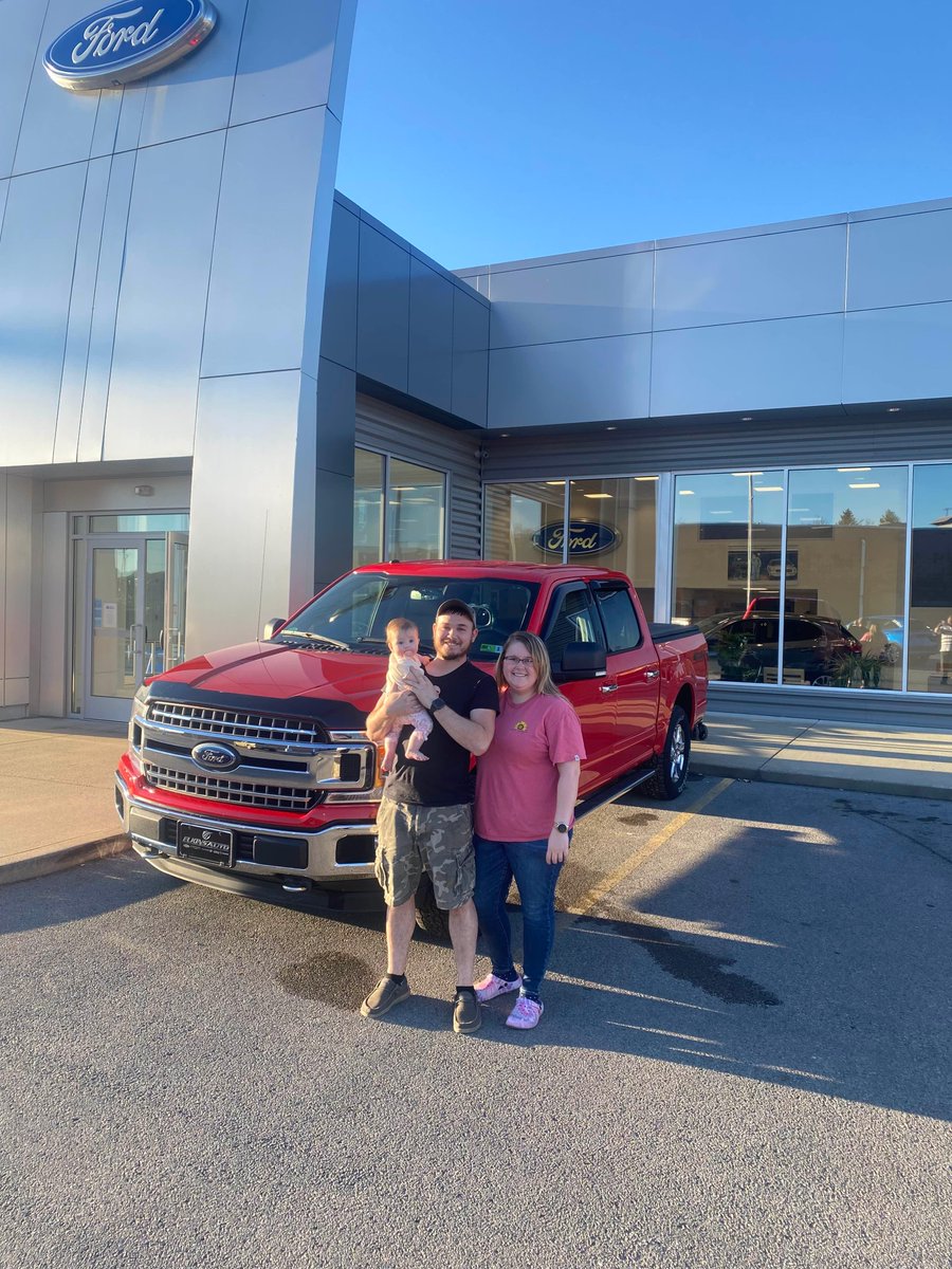 David, Danielle and their little one 🫶 and their new Ford F-150! They’ve been great customers! We appreciate your loyalty!
 
#FordCustomers #FordFamily