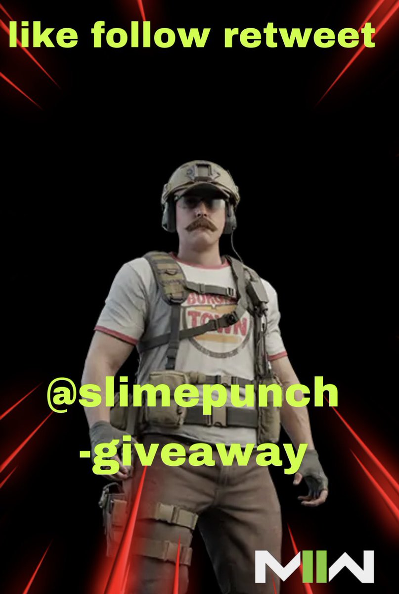 zanol22's tweet photo. burger king skin giveaway follow like retweet pick number 1-200 good luck 👀🔥🔥 #MW2    #MW2    #PS5 #gaming #CallofDuty    #burgerskin https://t.co/xsn03OTpAK