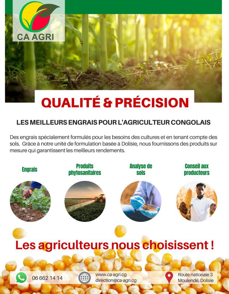 #Engrais #MadeInCongo #Agriculture