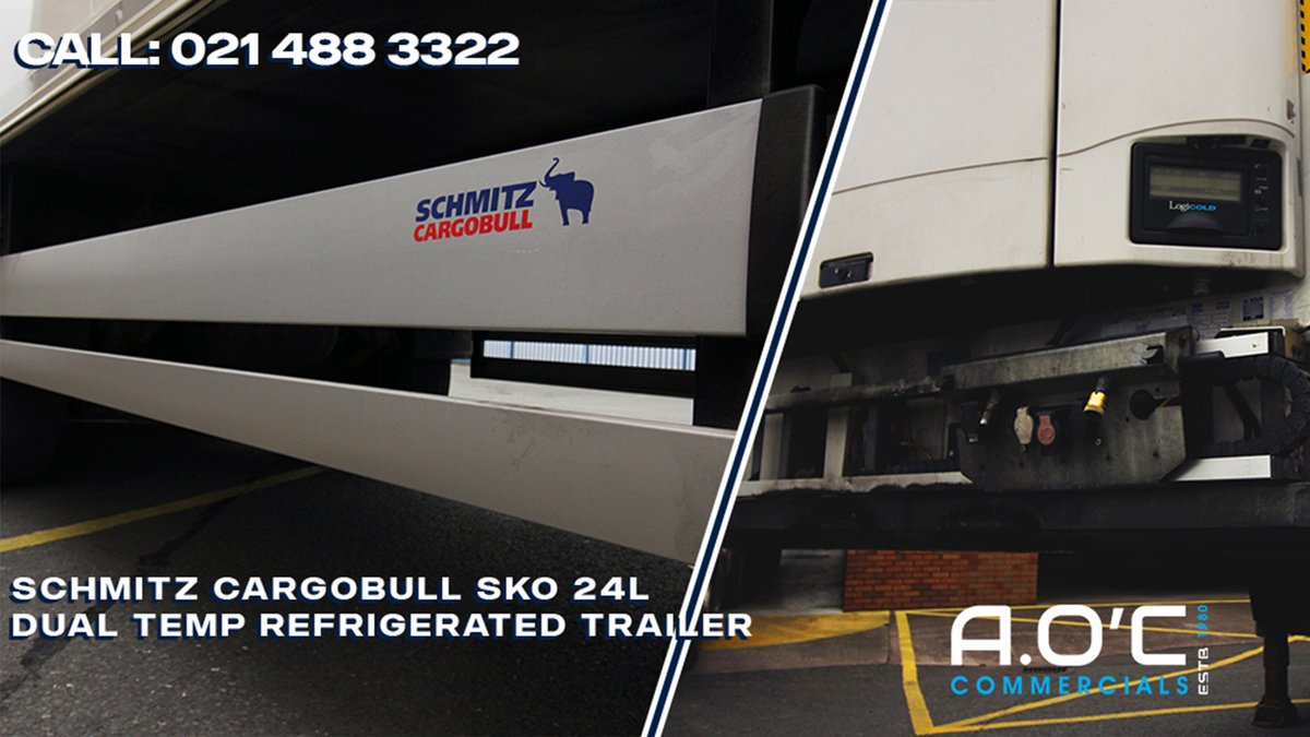 A fresh batch of 2nd hand Schmitz Cargobull Refrigerated trailers available now at AOC Commercials! Get your hands on these before they're gone!

Interested? You can call 021 4883322, or drop in and ask!

#aoccommercials #sales #trucks #trailers #cork #schmitzcargobull