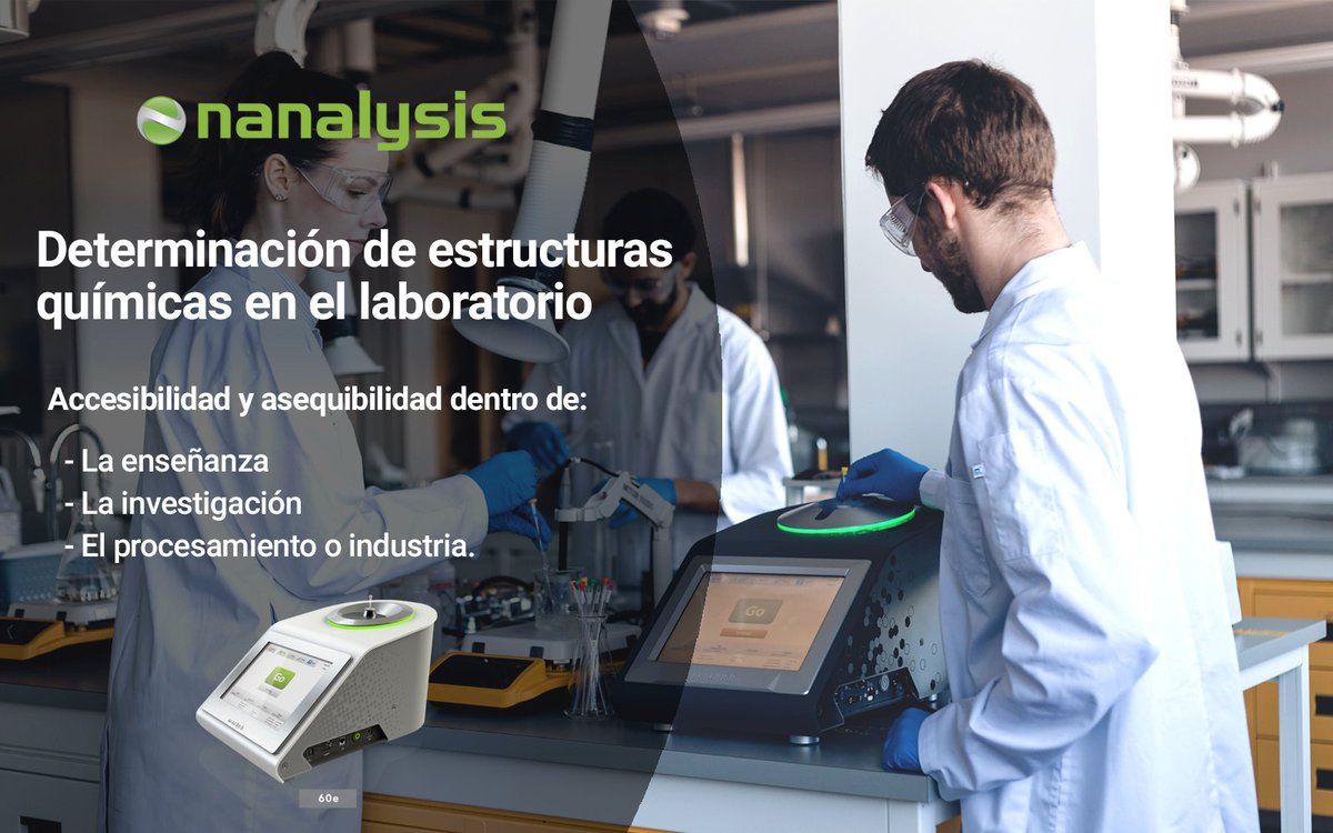 SkillTechmx's tweet image. Con esta solución todo es fácil gracias a su tamaño reducido y de fácil uso, obteniendo resultados en análisis cualitativos de estructuras químicas o cuantitativos de pureza, potencia o formulación.
swiy.co/7hY1
-
-
-
#solución #análisis #showroom #laboratorio #química
