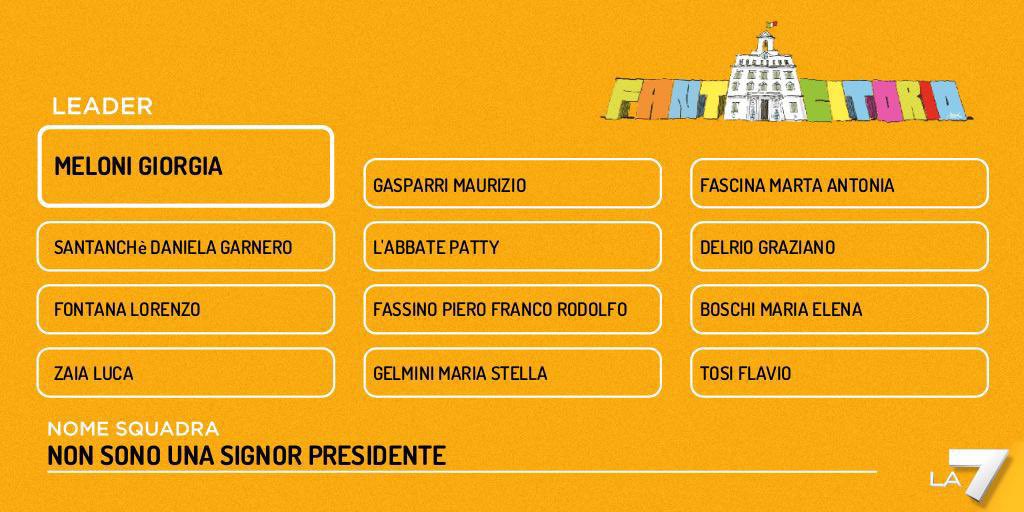 PennyRiverLane's tweet photo. @Fanta_citorio con Mamme Italiane Cristiane abbiamo fatto grandi cose e ora ci siamo evolute e siamo passate a NON SONO UNA SIGNOR PRESIDENTE volando sempre più in alto! #fantacitorio #Propaganda @welikeduel https://t.co/IIjwL6nKDF