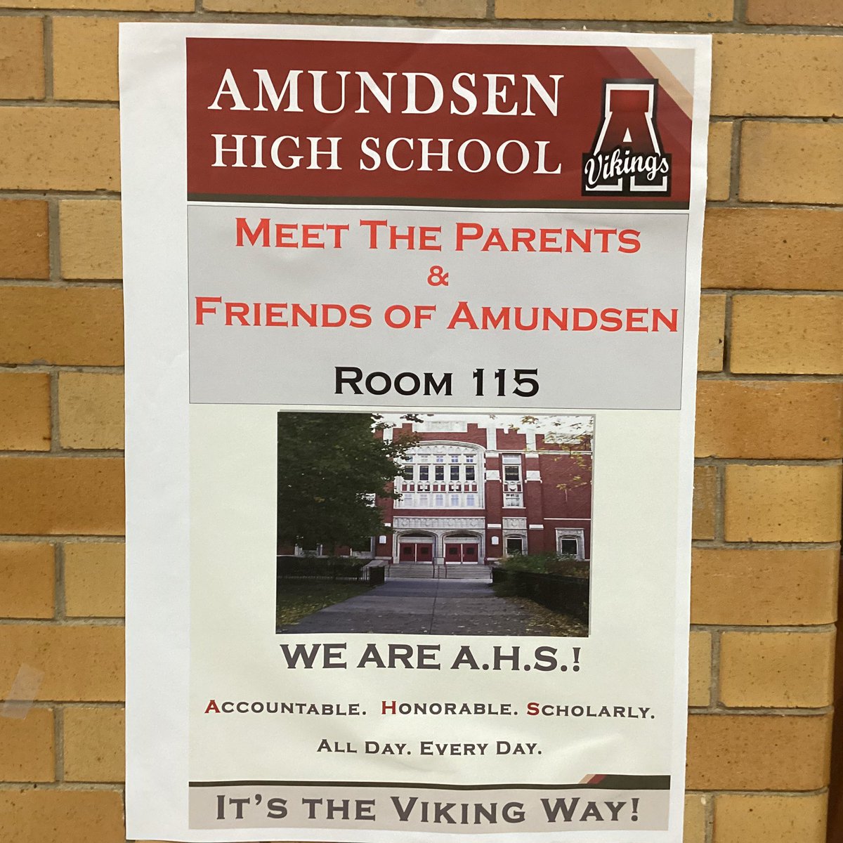 Stop by room 115 during open house on Saturday, 10am to 1pm. Meet the parents of the Friends of Amundsen.