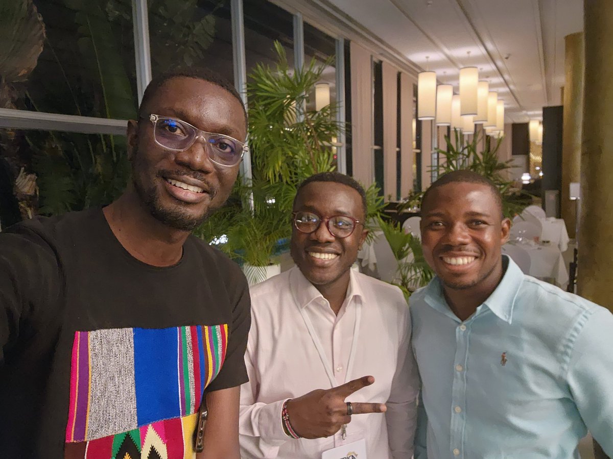 Thank you Abidjan.  #africainvestmentforum has been amazing. Team 🇬🇭 <a href="/jnyabor/">Jonas Nyabor</a> <a href="/boakyeNBY/">Nana Boakye-Yiadom🇬🇭</a>