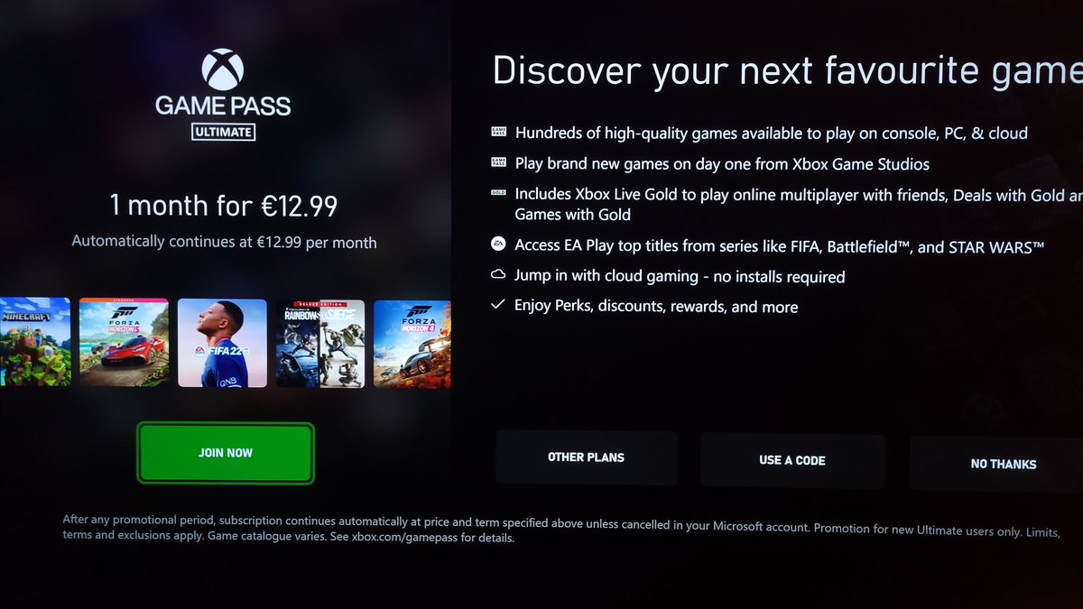 Join Xbox Game Pass: Discover Your Next Favourite Game