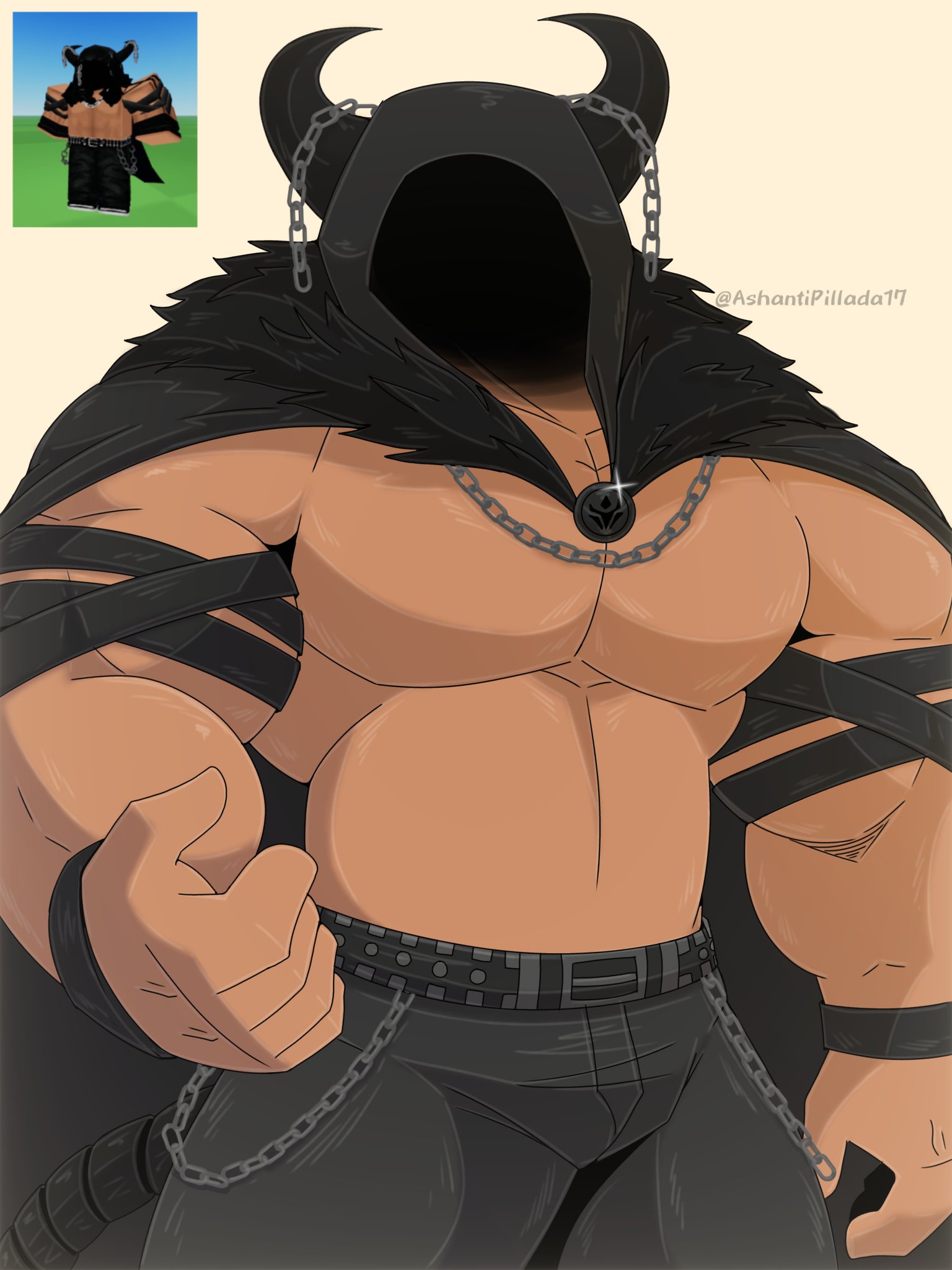 My roblox avatar getting buff man by Genesissalfana on DeviantArt