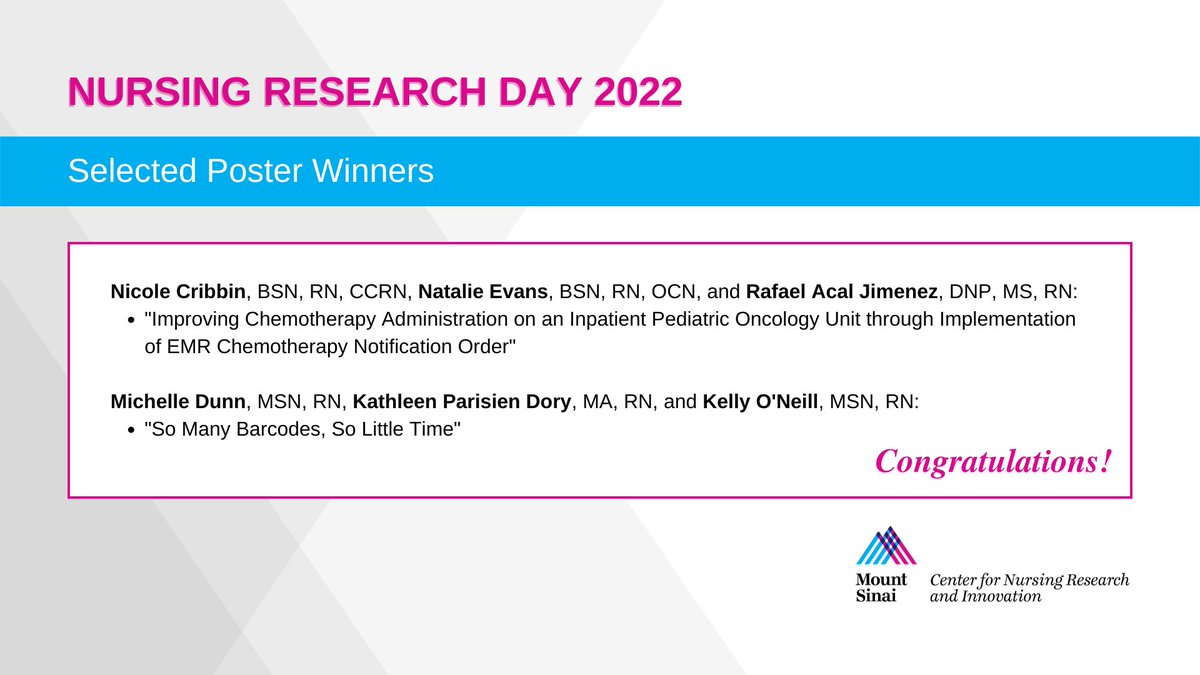 Mount Sinai CNRI tweet media