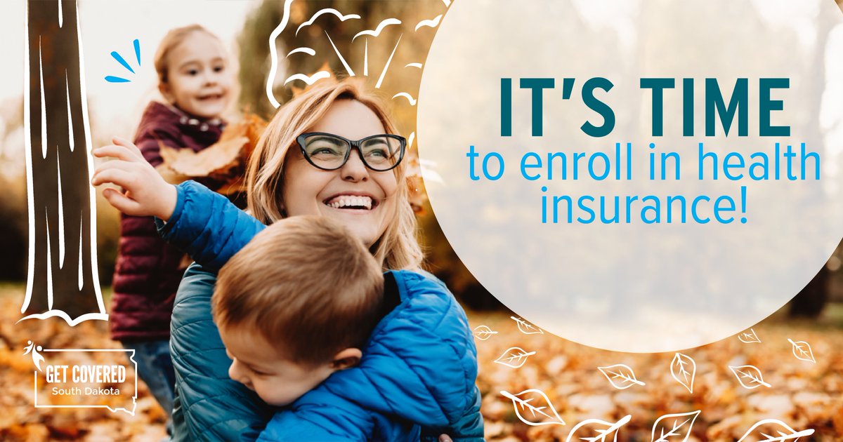 It's time! ⏰ Find coverage you can count on by enrolling in the Health Insurance Marketplace today. You may even receive savings to lower your monthly costs! Visit GetCoveredSouthDakota.org to get started. #MarketplaceOE #GetCovered #GetCoveredSD #ValueCHCs