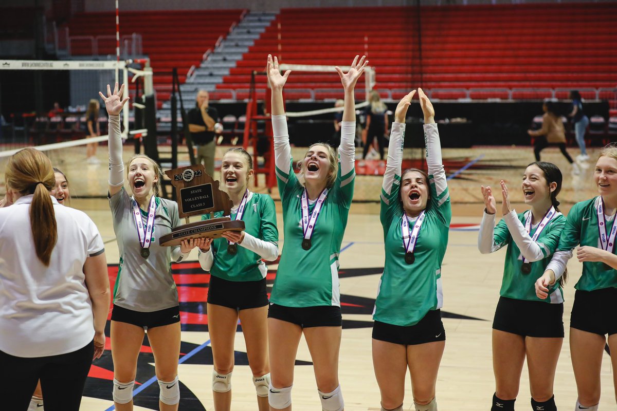 MSHSAA on Twitter "Your BACKTOBACK class 3 volleyball state champs!🥳