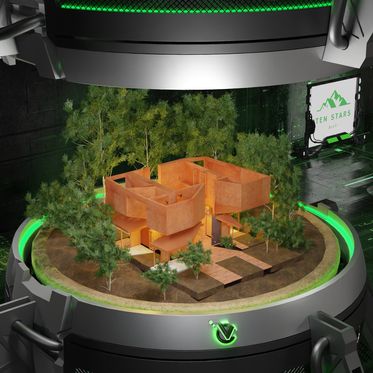 cardanovilla's tweet photo. @callmedao_82 we can't caused we're attached! But utilities are usable!

#3DAssets for #Metaverses - .glb files which are compatible with @Pavia_io @Carda_station @Spatial_io and many more! https://t.co/APmF80V39r