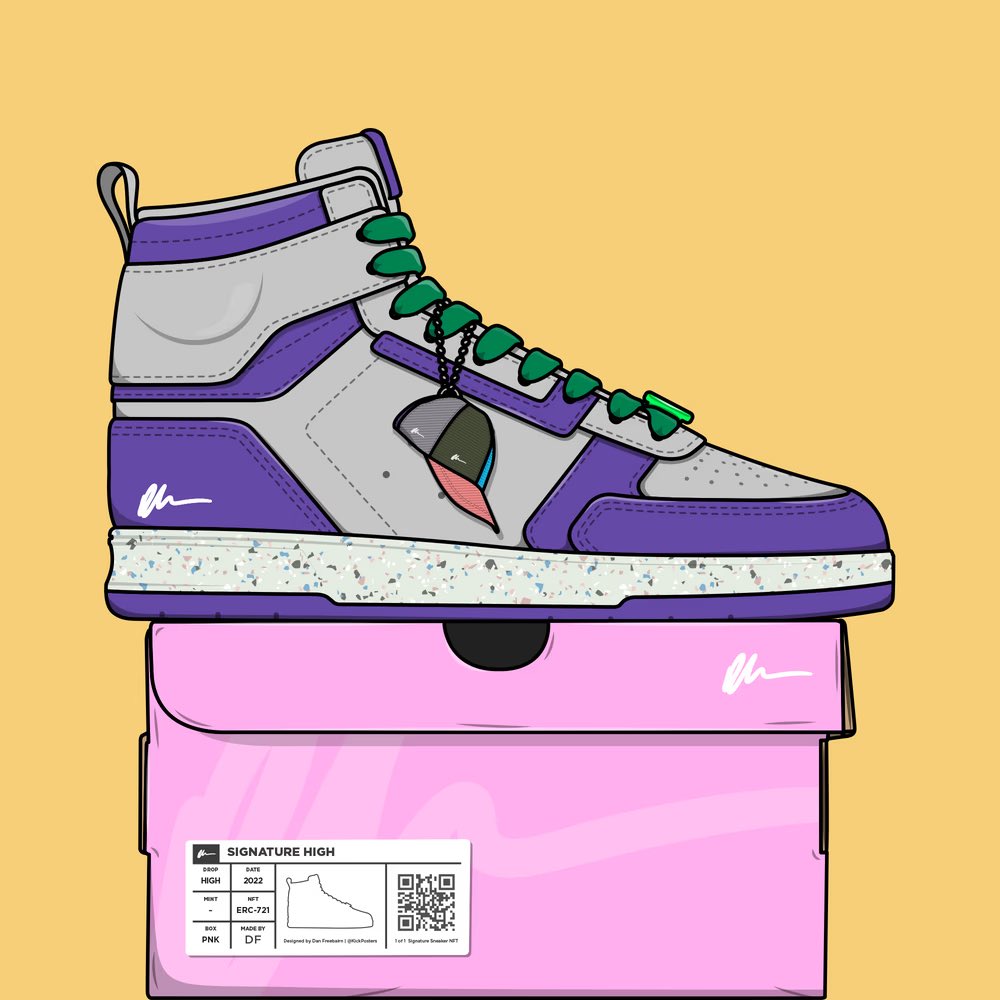 My two <a href="/SignatureSneaks/">Signature Sneakers</a> Highs. Thanks <a href="/KickPosters/">D</a> <a href="/DanFreebairn/">Dan Freebairn</a> …the all Grey is 🔥