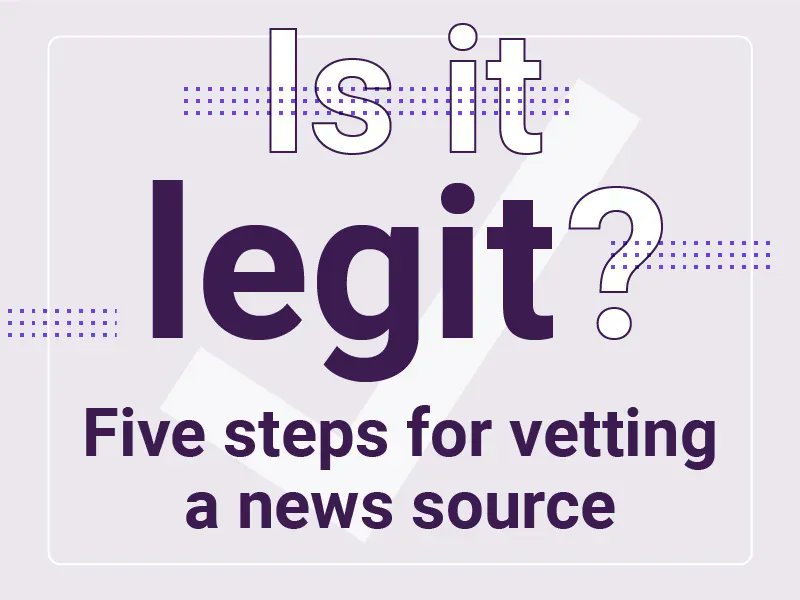Many sources compete for attention online, including partisan blogs and bogus sites posing as legitimate news organizations. It can be tough to know what information to trust. So what does “credibility” look like, and how can you recognize it? Learn more: newslit.org/educators/reso…