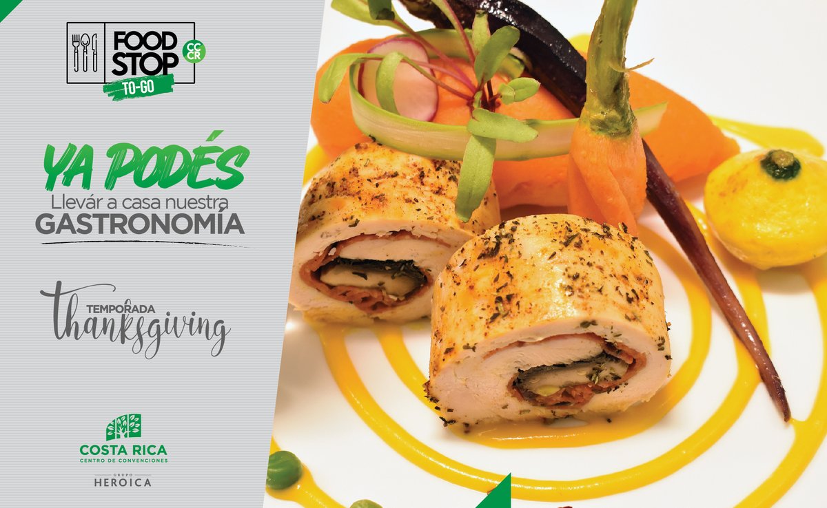 ¡Al fin llegó el gran día en que tu paladar y nuestra gastronomía se fusionen!  Desde este momento vos podés empezar a disfrutar del Food Stop To Go y llevarla a casa. 🍽No te pierdas nuestro menú y el de temporada de Thanksgiving.
Comprá ahora mismo aquí  shop.costaricacc.com/foodstoptogom/