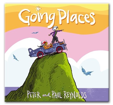 FablePaul's tweet image. Congrats to all the #ACSASummit lucky recipients of free signed copies of GOING PLACES by me &amp;amp; @peterhreynolds - via our friends at @AlphaBESTEdu! One more copy for raffle. 🎁 #CreateBravely @SimonKIDS @ACSA_info #4Cs #STEAM #STEM @FableLearn