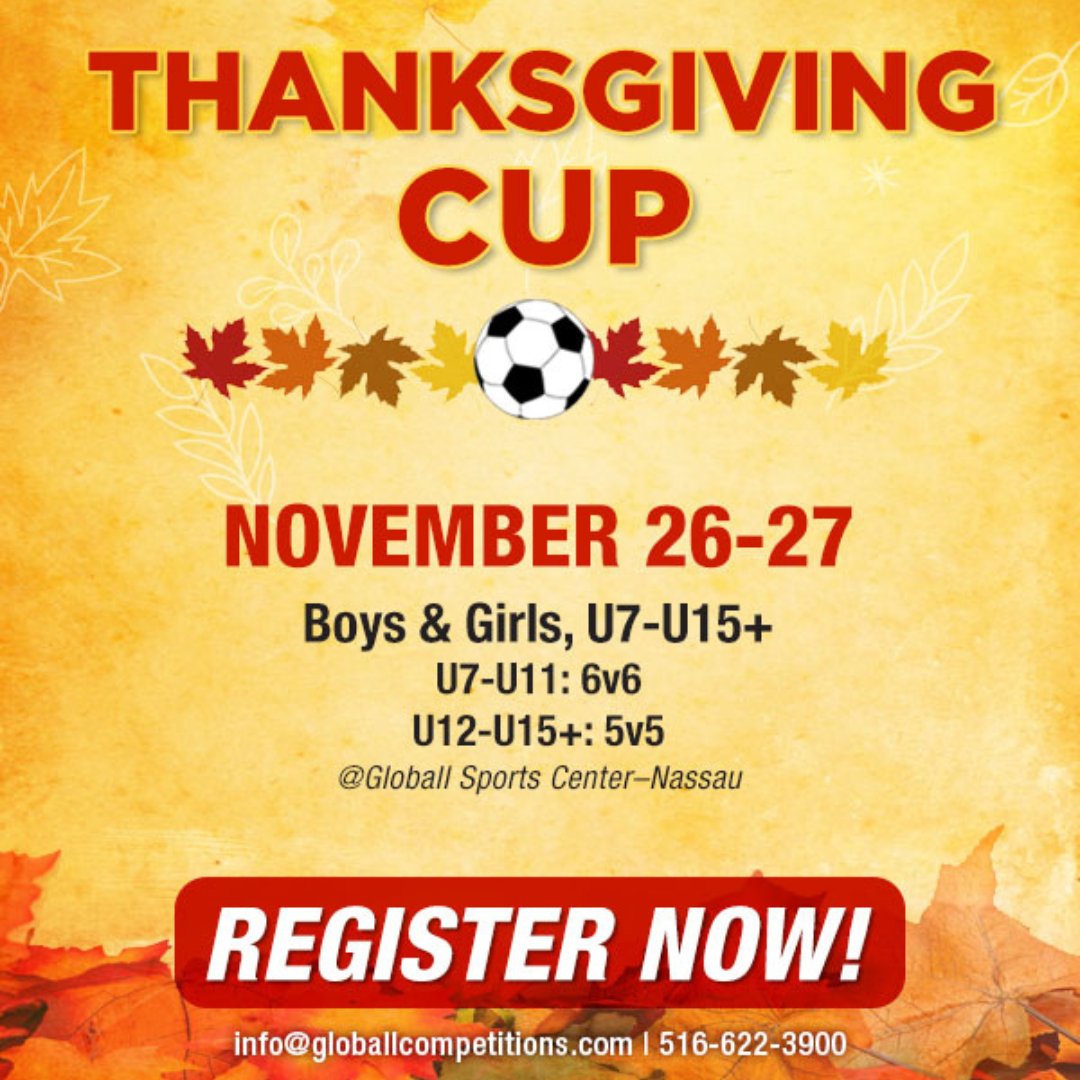 Use that Thanksgiving turkey fuel to fight for first in our Thanksgiving Cup!🍗🥧

Only 2 weeks left to register and join the competition: globallcompetitions.com/tournaments/