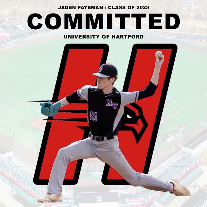 NEPridebaseball's tweet image. 🚨Commitment Alert 🚨’23 Jaden Fateman (Monroe-Woodbury, NY) has committed to the University of Hartford in CT! Congrats to Jaden &amp;amp; his family.
@MWBaseball_ 

#lionsquad #anothaone #anotherpridecommit #ourplayersgoplaces