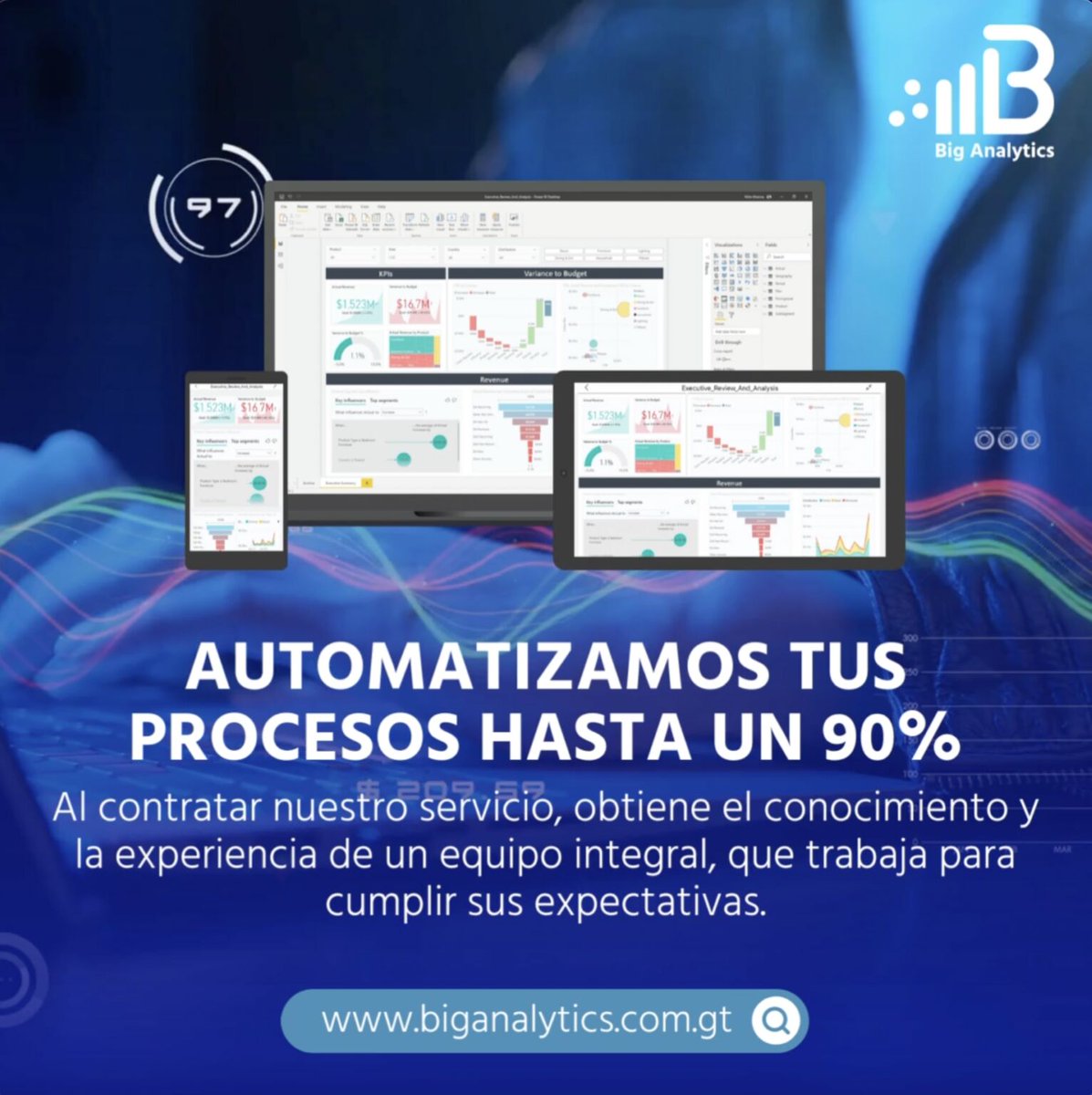 BigAnalyticsGT's tweet photo. Automatizamos tus procesos hasta un 90%

Al contratar nuestro servicio, obtiene el conocimiento y la experiencia de un equipo integral, que trabaja para cumplir sus expectativas.

Programa tu cita +502 2301-0872 https://t.co/jslXoXzgBJ https://t.co/EPHAsMaLE0