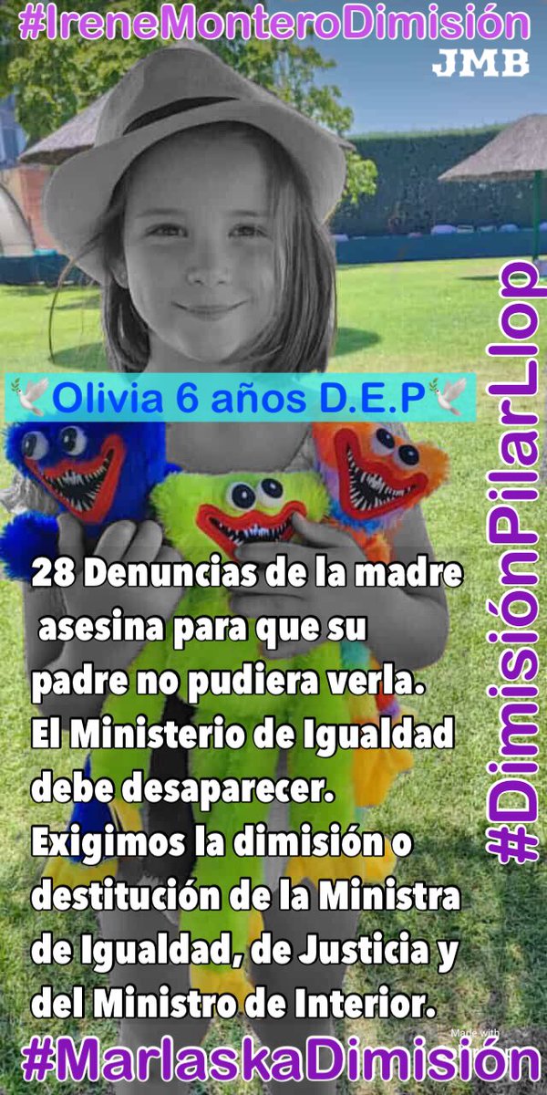 ¿Nos ayudáis a hacer viral esta imagen?

#IreneMonteroDimisión
#MarlaskaDimisión
#PilarLlopDimisión