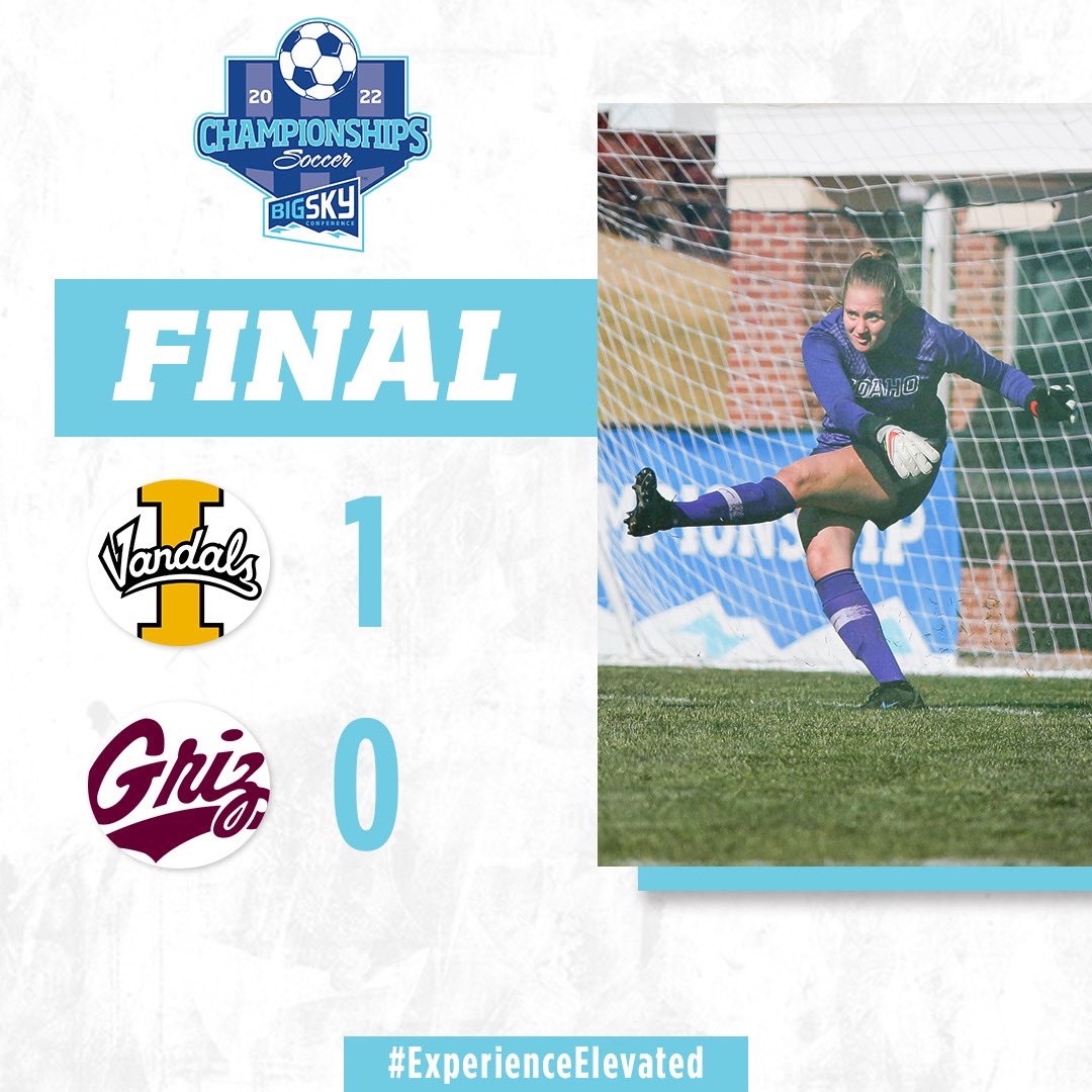 BigSkyConf's tweet photo. The Vandals will play for a #BigSkySoccer 🏆 on Sunday‼️

#ExperienceElevated https://t.co/SVECabuuiQ