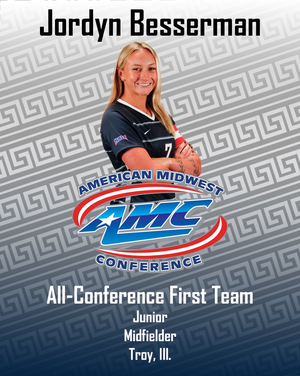 mbuwsoccer's tweet photo. Congratulations to our four All-Conference selections! First team goalkeeper Hanna Harrison, First Team Defender Jamie Theusch, First Team midfielder Jordyn Besserman, and First Team defender Saige Stowers! A well deserved honor to these A-Players. https://t.co/pKGA2AGiZQ