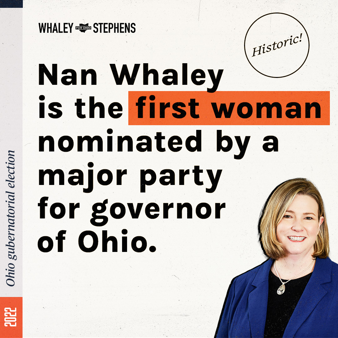nanwhaley's tweet photo. No matter what, we’ve already made history with this campaign. 

Make sure you get out to your polling place to cast your ballot today! 

The polls are open until 7:30 PM 💙 https://t.co/p4nz3qCaeQ