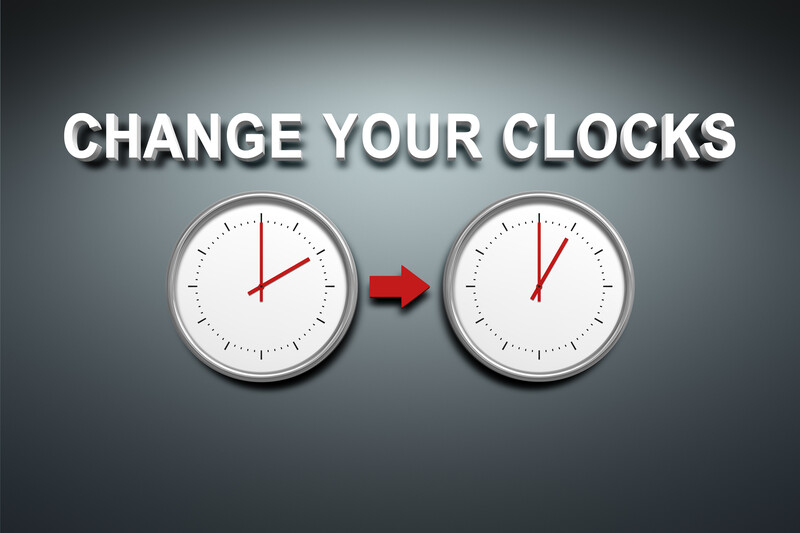It’s almost time to “fall back”
Daylight savings time comes to an end this Sunday, November 6, 2022 so time to turn back your clocks.
Set your clocks back an hour at 2am and enjoy an extra hour of sleep Saturday night!