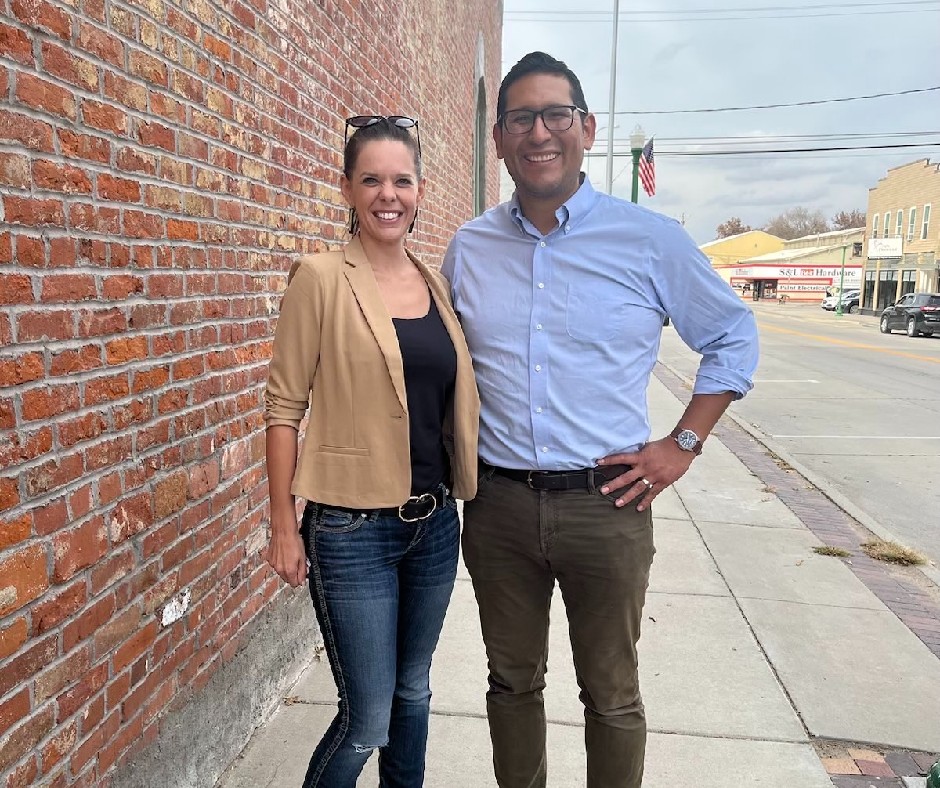 TonyVargas's tweet photo. I had the privilege of spending time in Saunders County yesterday. Thank you to the residents at Saunders House, the teams at Good Friends Cafe and the Wahoo Bakery, and the people I met along the way for the good conversations and your time. #NE02 #election2022 #nebraskavalues https://t.co/mhJEBbBk7o