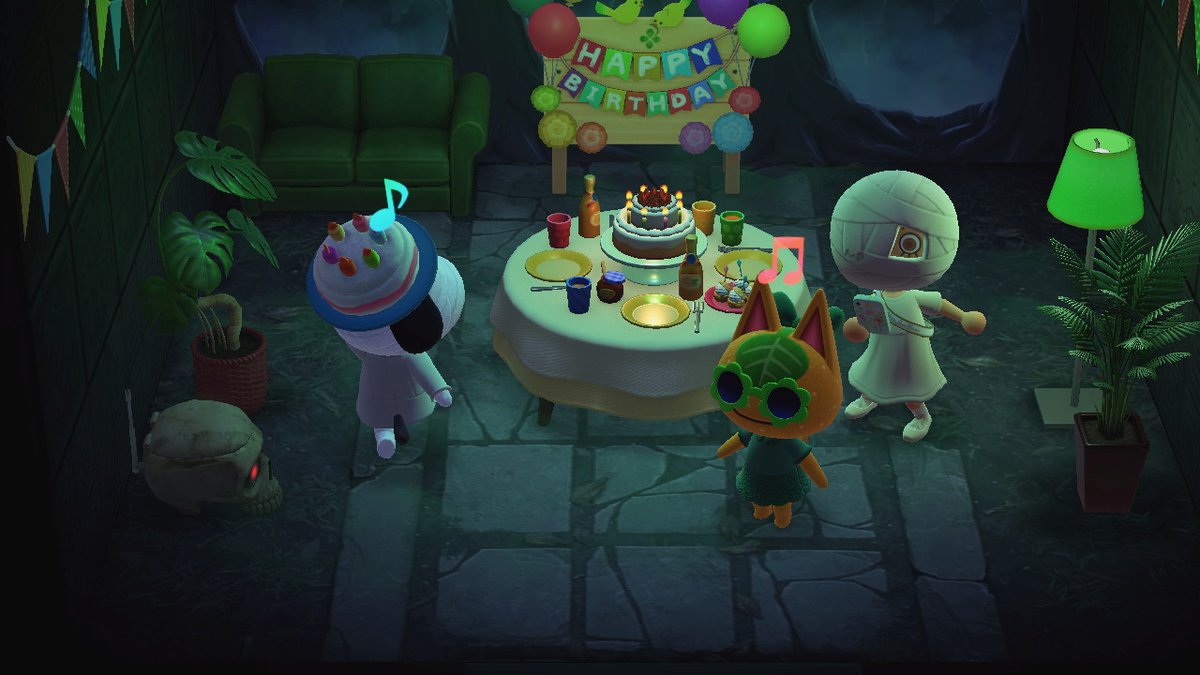 cheeksmuseum's tweet image. it's Lucky's birthday!!!!! #AnimalCrossing #ACNH #NintendoSwitch