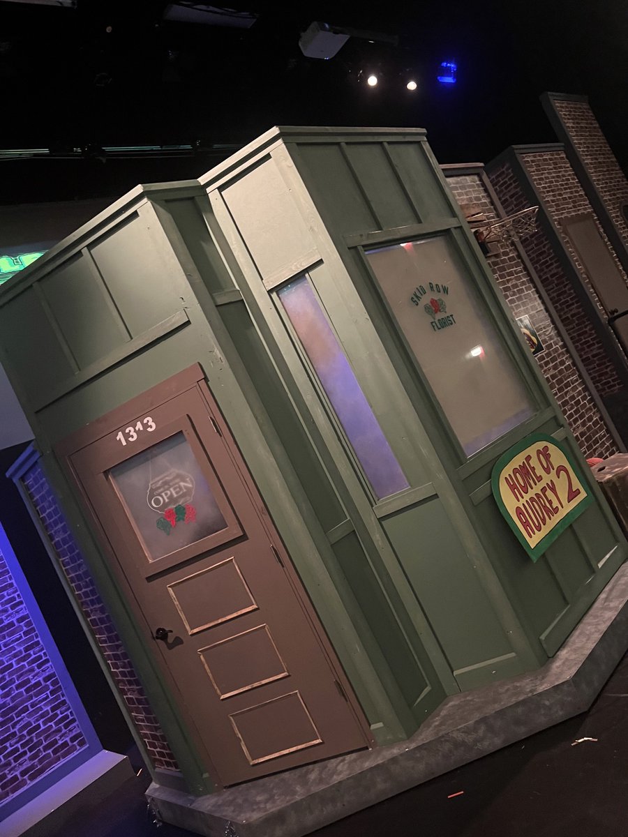 ColorHaus's tweet image. Cut vinyl graphics used in Stumptown Stages recent production of Little Shop of Horrors