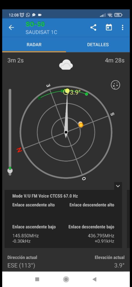 🛰️ SO-50 🛰️ <a href="/1C_SO50/">#SAUDISAT #1C #SO-50</a>  2022/11/04 📡 18:08z Thanks for QSO: <a href="/CarlosValde12/">YS2CBV</a> #YS2CBV &amp; <a href="/FG8OJ/">ＦＧ８ＯＪ🏝️🛰️🌑</a>. QSL via LoTW. 73