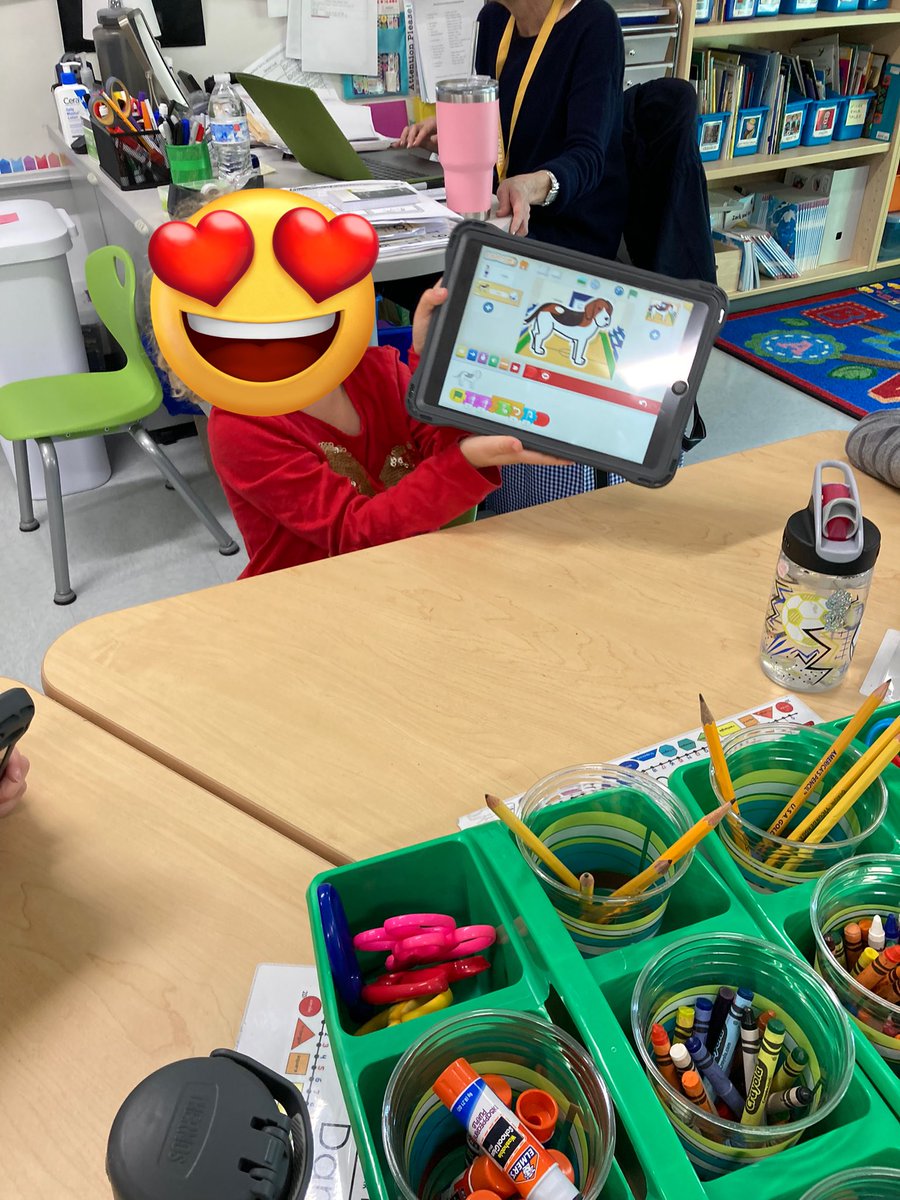 Coding with K today=all smiles