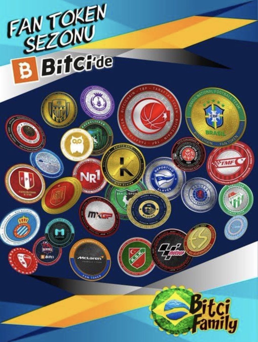 @FanTokenVeri Bukadar listelenmiş fantoken varken, dünyanın sayılı milli takımları varken elbette #Bitci ama şıklar arasında olmayışı manidar 🇪🇸🇧🇷 🇵🇪