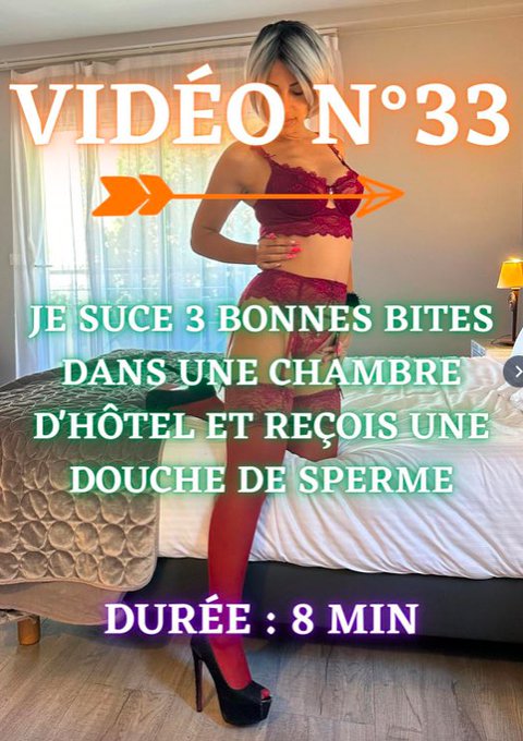 La vid&eacute;o est post&eacute;e INT&Eacute;GRALEMENT sur mon MYM 🔥🎥  Elle est OFFERTE sur ma page d&egrave;s ton abonnement comme