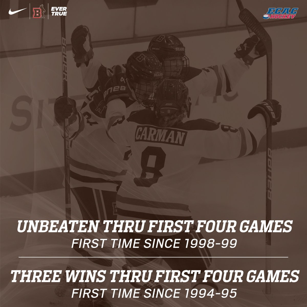 It's been a good start to the season thus far as we get set to face two ranked <a href="/ecachockey/">ECAC Hockey</a> foes at home this weekend

#EverTrue