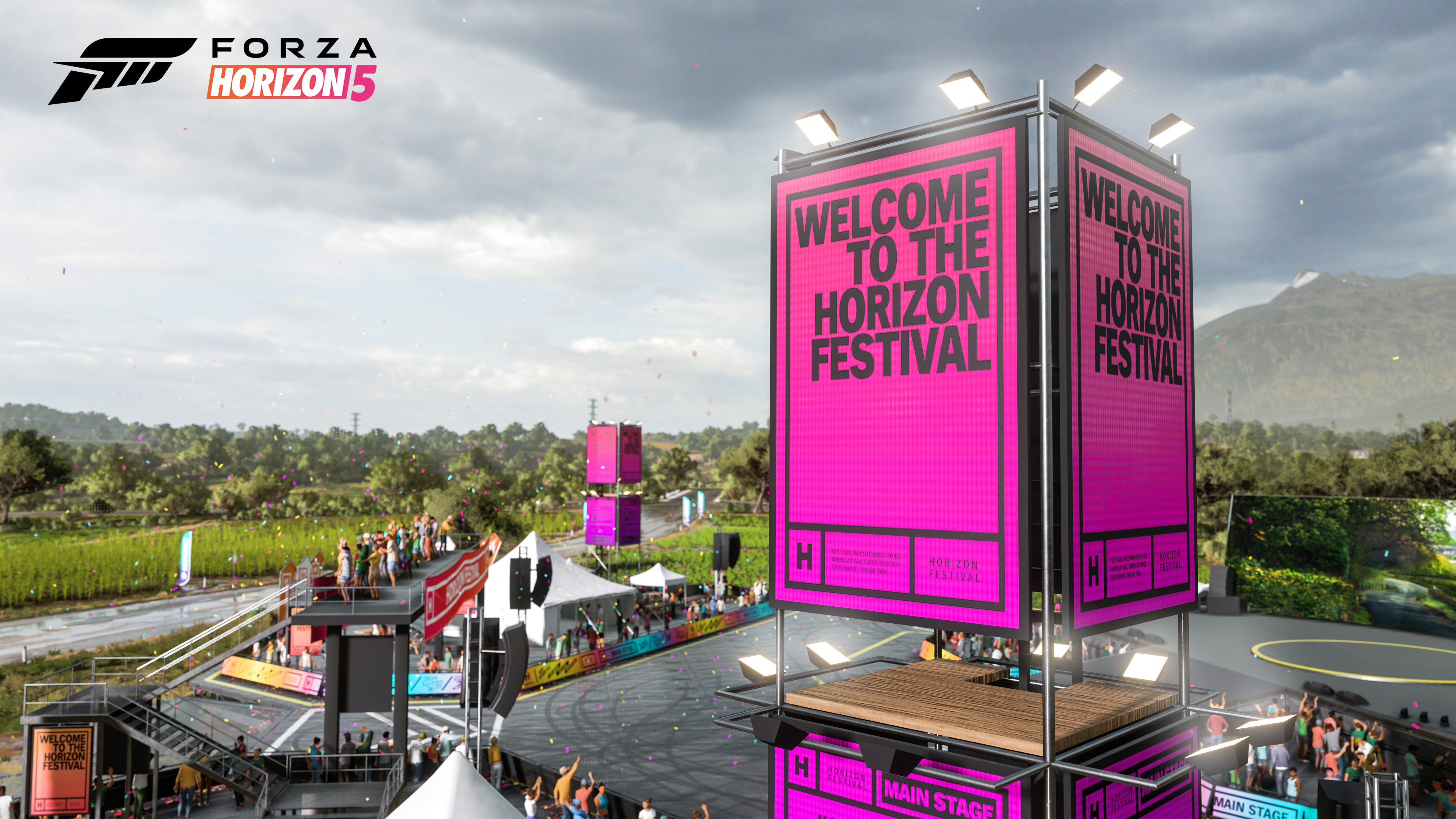 Where is Horizon 1 Festival Site in Forza Horizon 5?