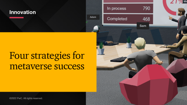 METouhey's tweet photo. What the #metaverse really means for business. Find out how #PwC blends trust and innovation. Take action to discover the concrete opportunities available for your company. https://t.co/UTWawiRMnb https://t.co/3iGUNN6Ul2