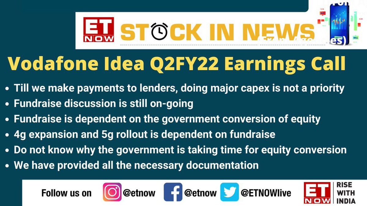 ThirdSide On Twitter Vodafone Idea 5G Capex Depends On Debt 