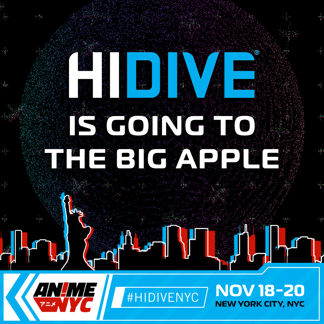 HIDIVE on Twitter "We're super excited to announce we're going to