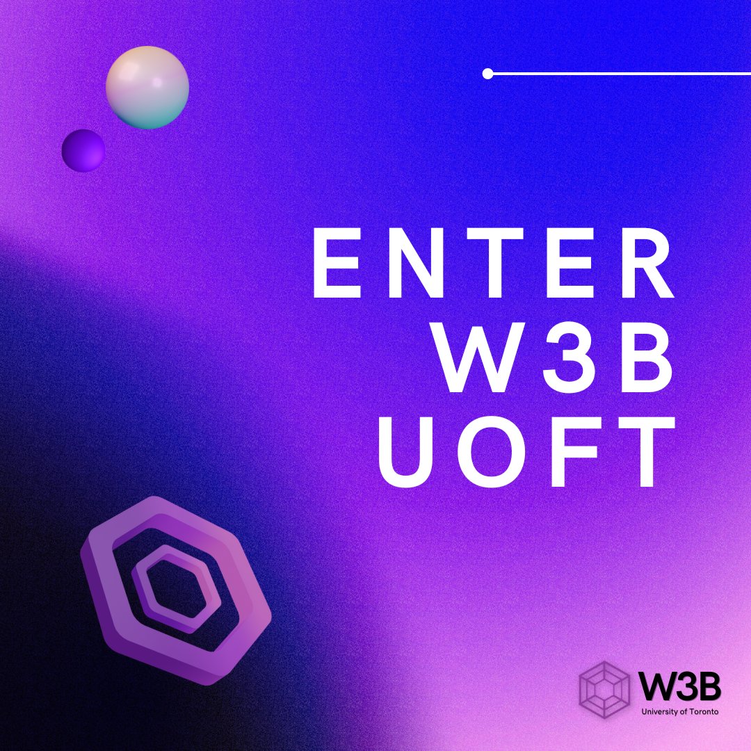 if you're reading this you're early 🕸

#UofT #Web3 #NFT