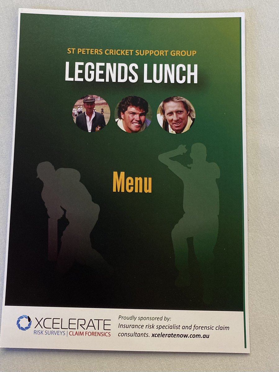 Russel_Hansen's tweet image. Friday cricket lunch: Jeff Thomson, Doug Walters, ‘Cat’ Greg Ritchie #Stories #DifferentEra