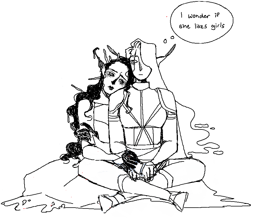 manicpixelboy's tweet photo. if i loved you less, i might be able to talk about it more #dndart #warlock https://t.co/E34IUhWqbI