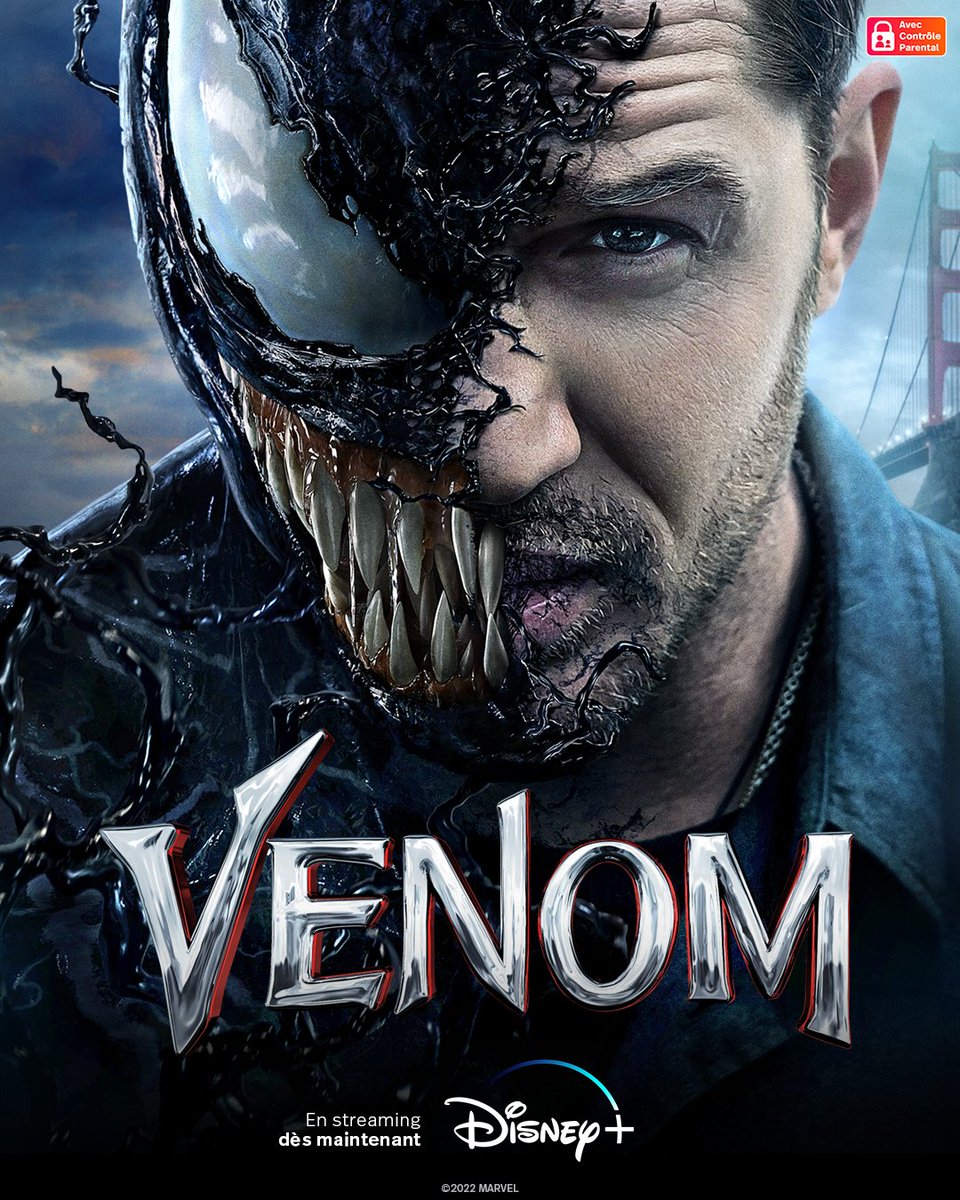 DisneyPlusFR's tweet image. Parfois, c’est agréable d’être le méchant. Venom est disponible en streaming dès maintenant sur #DisneyPlus. (avec contrôle parental)