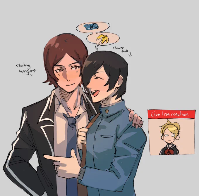 Some persona 2 doodles 
