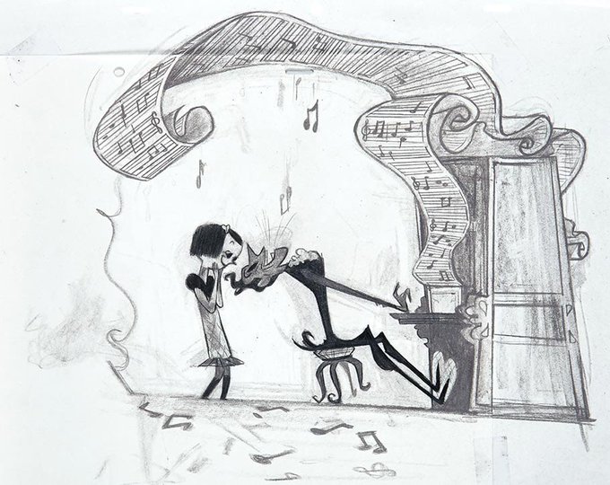obsessed with these coraline concept art pieces 