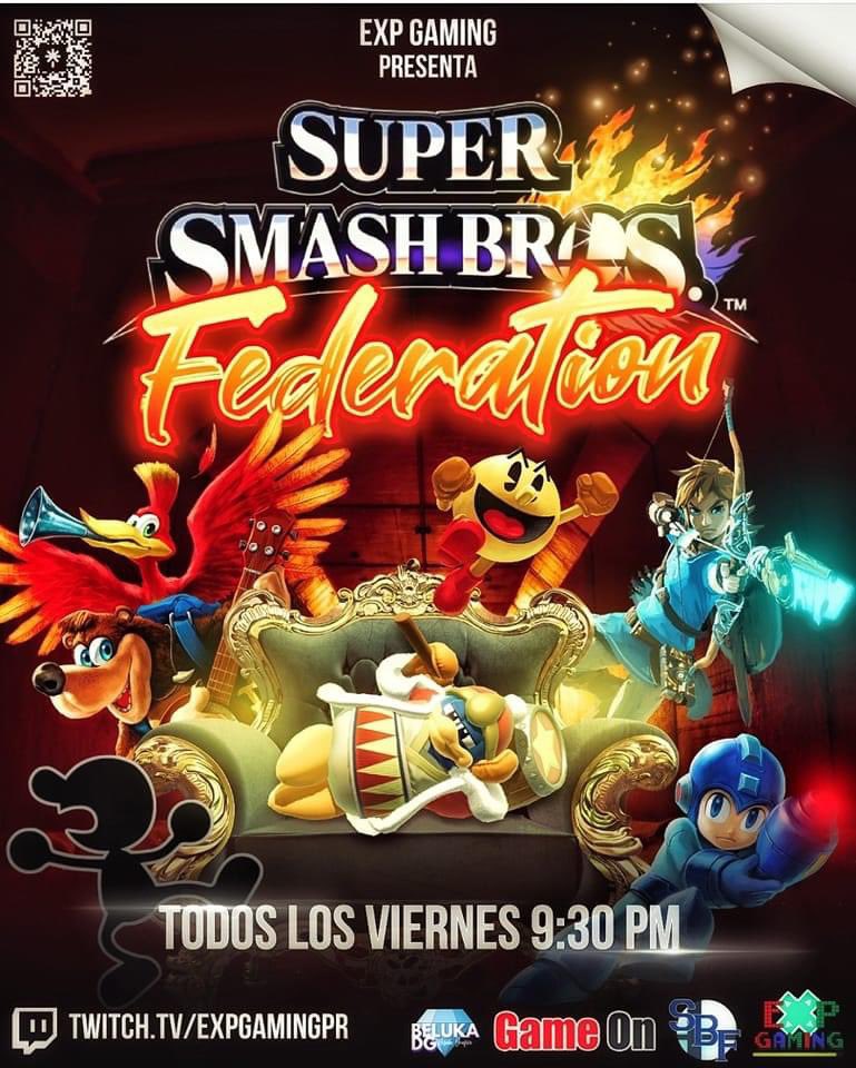 expgamingPR's tweet image. Esta noche en SBF
Tenemos nuevo champ y Sorven viene por ese título.Cianci y Uvita batallaran por su main?Esto y mucho más esta noche a las 9:30PM por Twitch.

twitch.tv/expgamingpr

#sbf #siempresubesdenivel #supersmashbros #supersmashbrosultimate #Nintendo #nintendoswitch